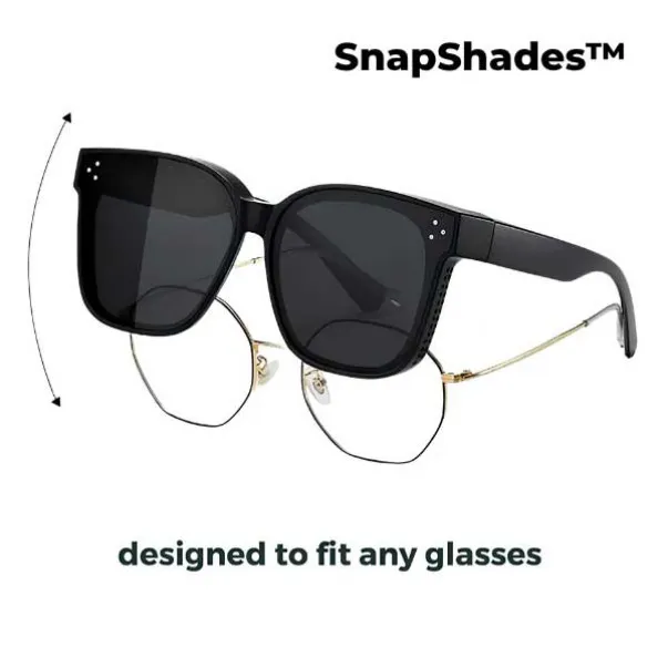 SnapShades™ sončna očala za čez korekcijska očala